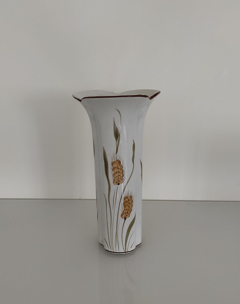 Vase d�coratif motif �pi de bl� 5 Pantin (93)