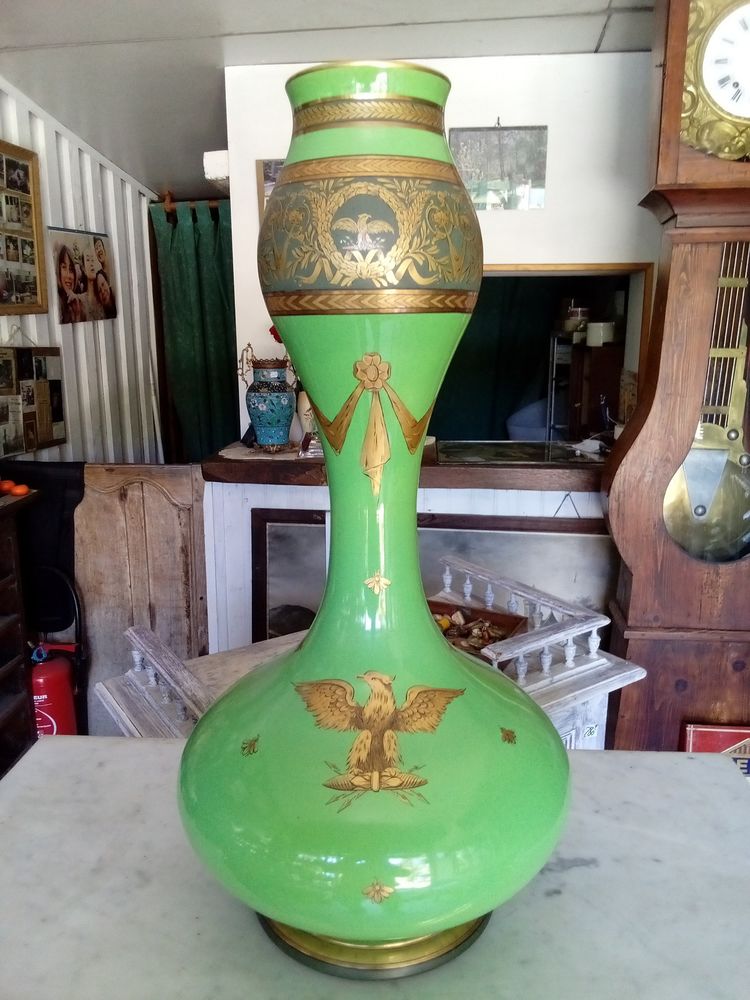 Vase en fa�ence ancien 270 Ch�teau-l'�v�que (24)