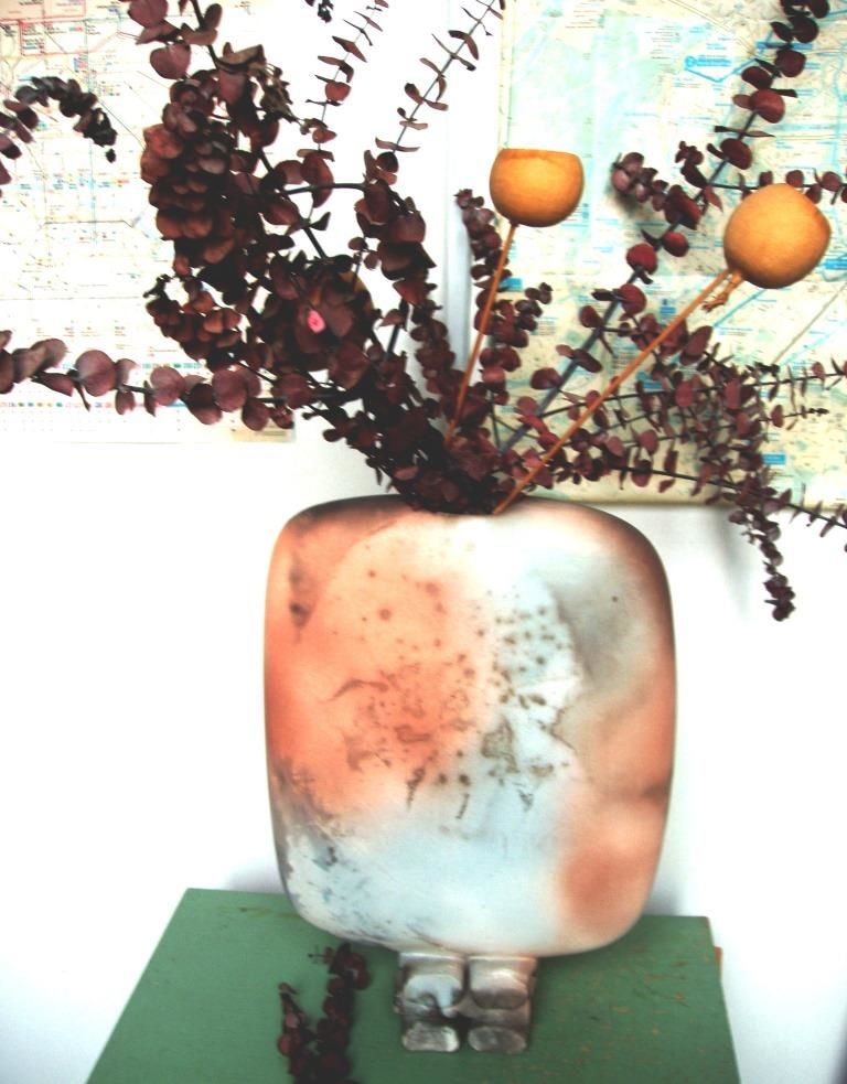 Vase Fait Main Art Am�ricain En C�ramique 118 Paris 16 (75)