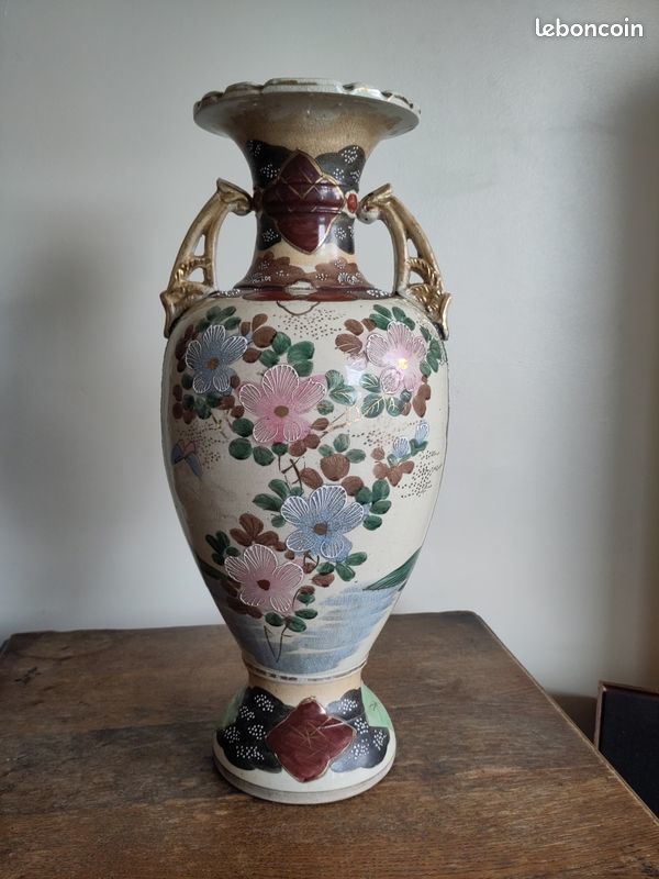 Vase Japonais ancien 50 Marly-le-Roi (78)