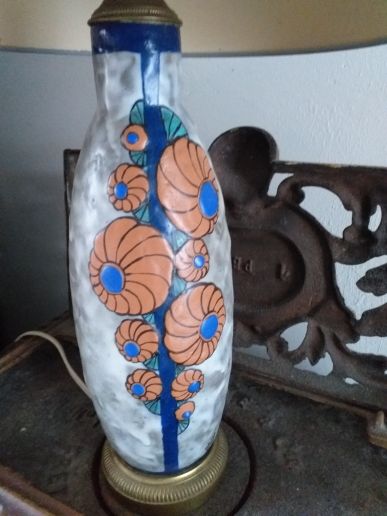 vase lampe c�ramique sign� DAGE 300 Sainte-Genevi�ve-des-Bois (91)