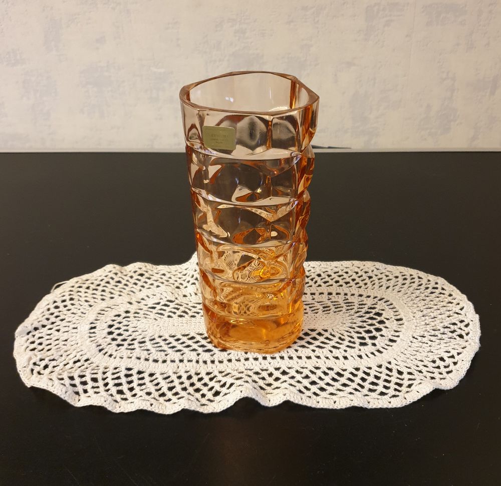 Vase rose ? Verrerie d'Arcin - Luminarc - Vintage 25 Limoges (87)