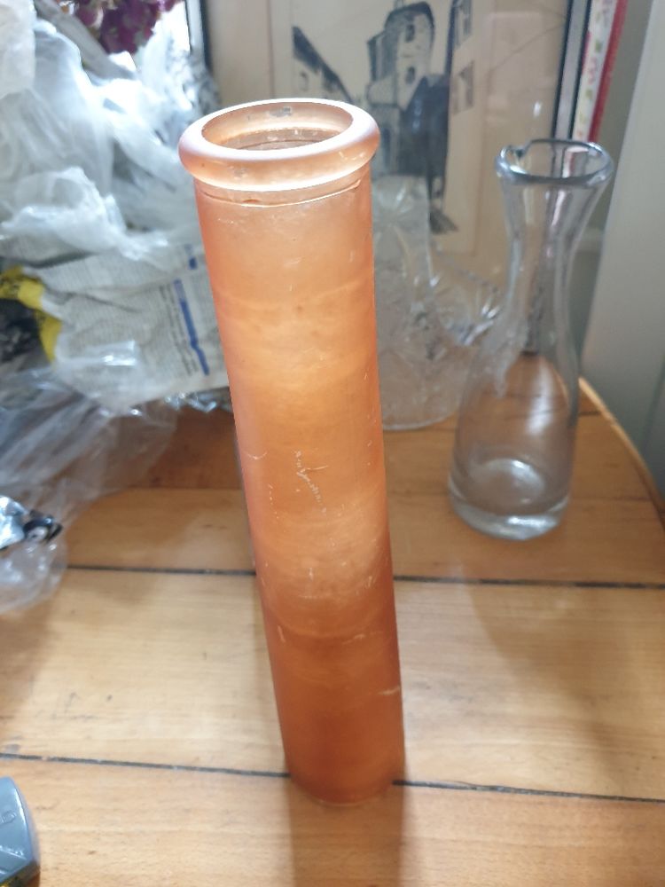 Vase soliflore orange, vintage
10 Mouxy (73)
