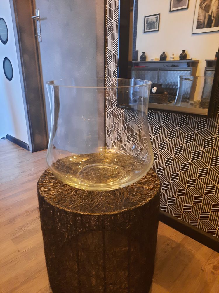 Vase transparent haut 15 Wattrelos (59)