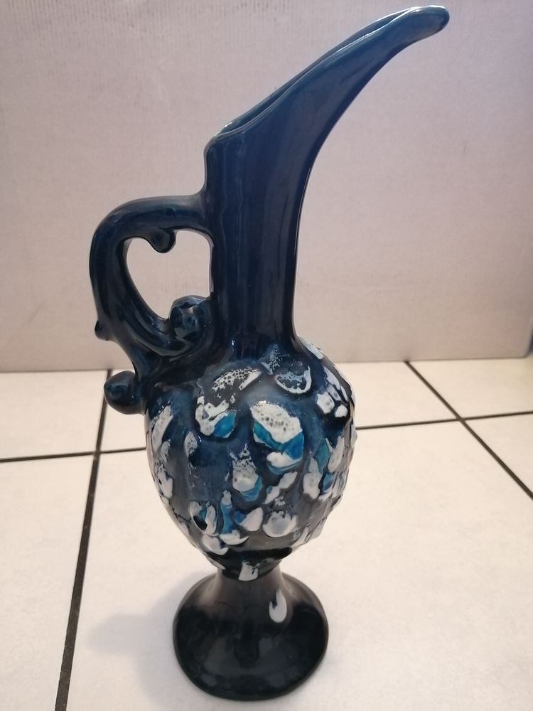 Vase Vallauris coloris bleu lave 13 Habsheim (68)