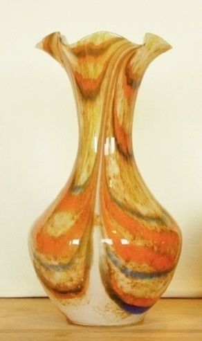 Vase en verre 28cm x 15cm des ann�es 60/70 - EXCELLENT ETAT 18 M�rignac (33)