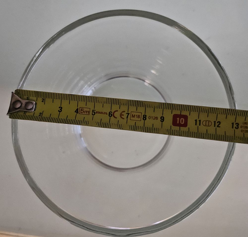 Pot ( vase ) en verre epais 2 Lun�ville (54)