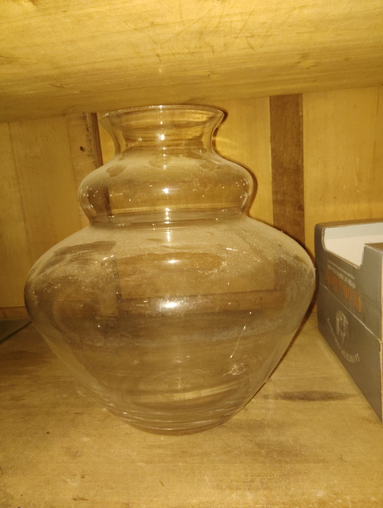 Vase en verre transparent pour d�coration 24 Veneux-les-Sablons (77)