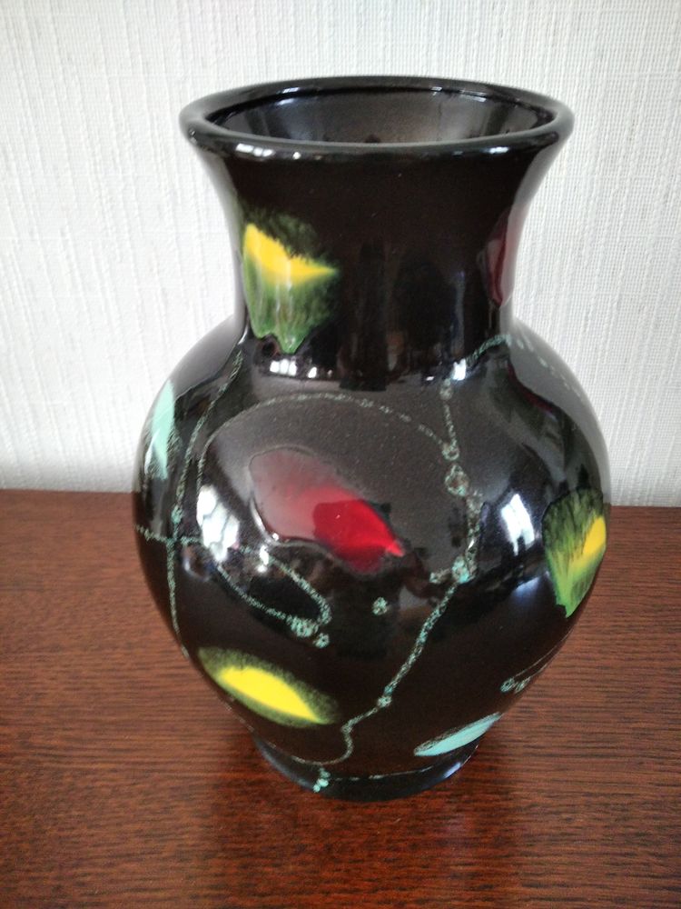 Vase vintage c�ramique ann�es 50 40 Nevers (58)