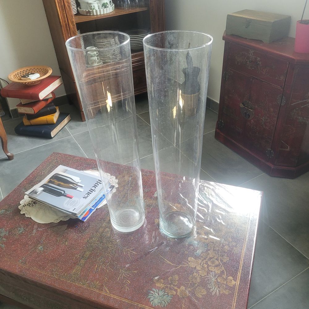 VASES CONIQUES VERRE LEONARDO 70 CM 55 Sablonceaux (17)