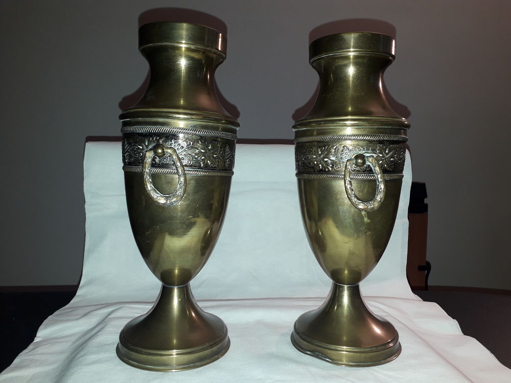2 Vases en cuivre 35 Le Blanc-Mesnil (93)