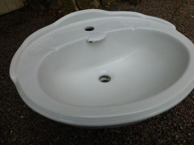 Vasque c�ramique Sanitana 50 Buxy (71)