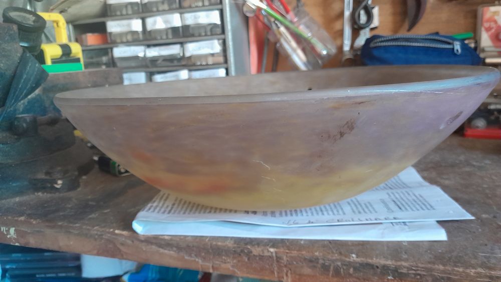 Vasque en p�te de verre 20 Bompas (66)