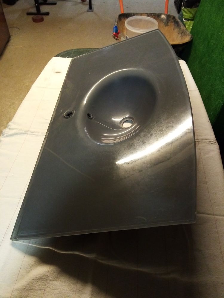 vasque salle de bain en verre tremp� 40 Tr�bes (11)