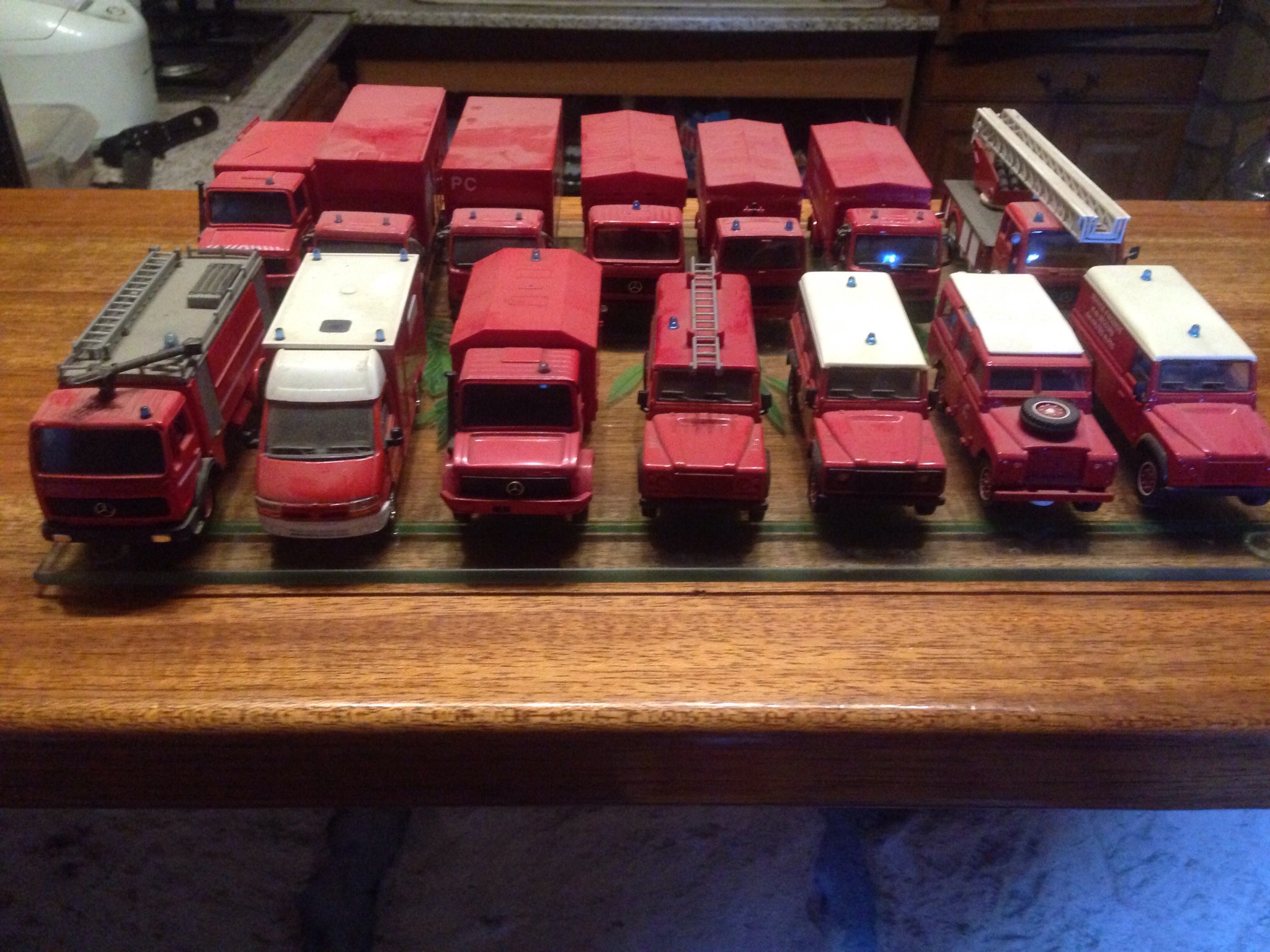 vehicule pompier miniature