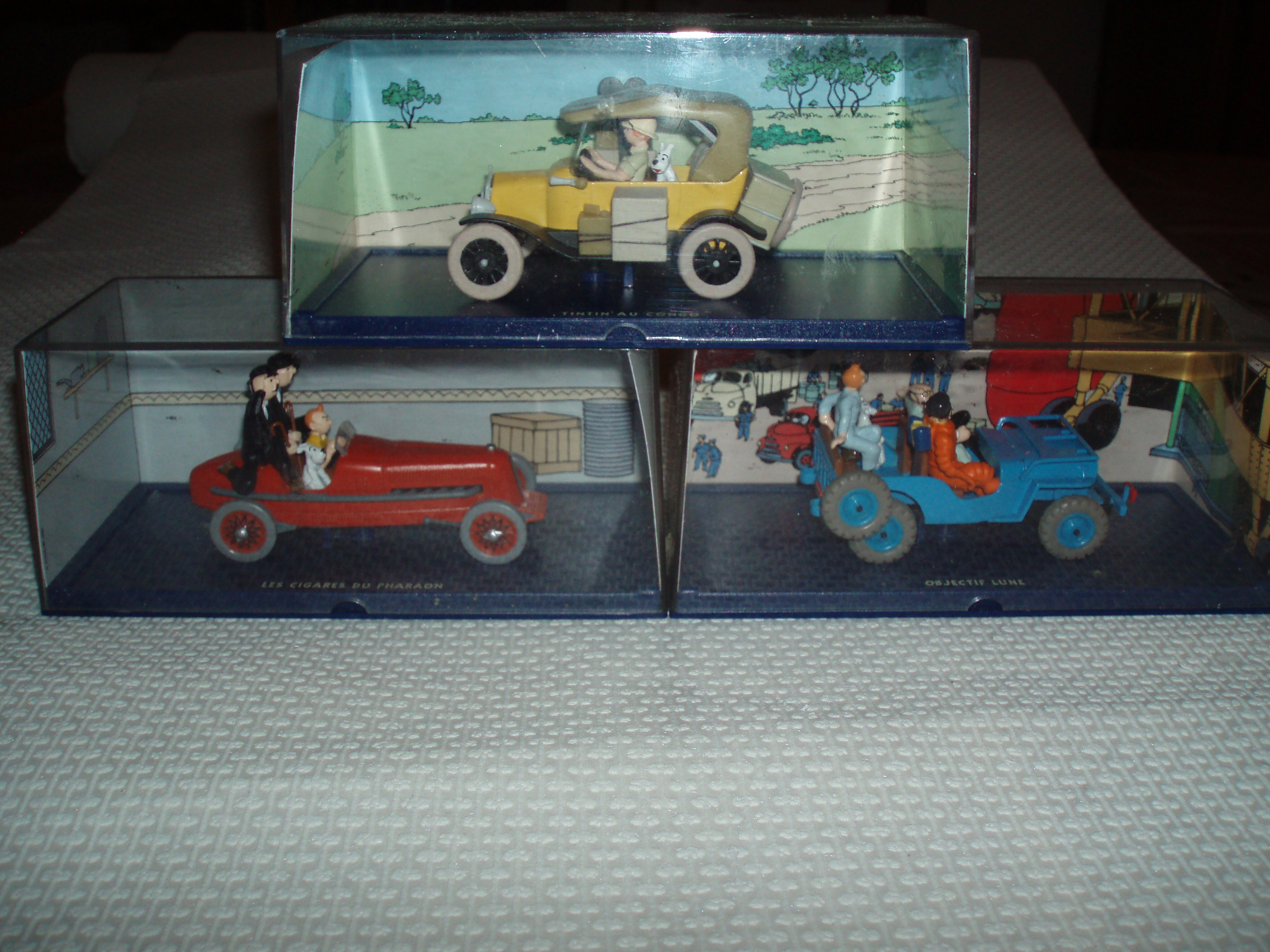 1 lot 3 vehicules  TINTIN 15 Danjoutin (90)