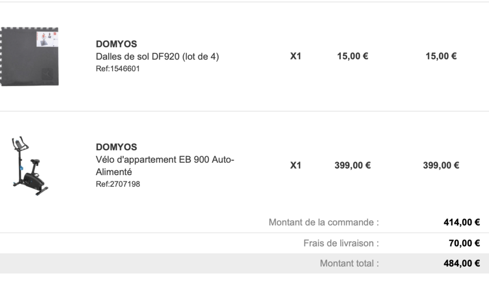 v�lo d'appartement 280 Paris 6 (75)