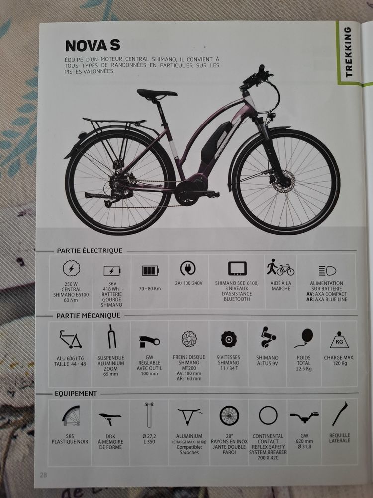 Velo assistance electrique 226km 900 Rochefort-en-Terre (56)