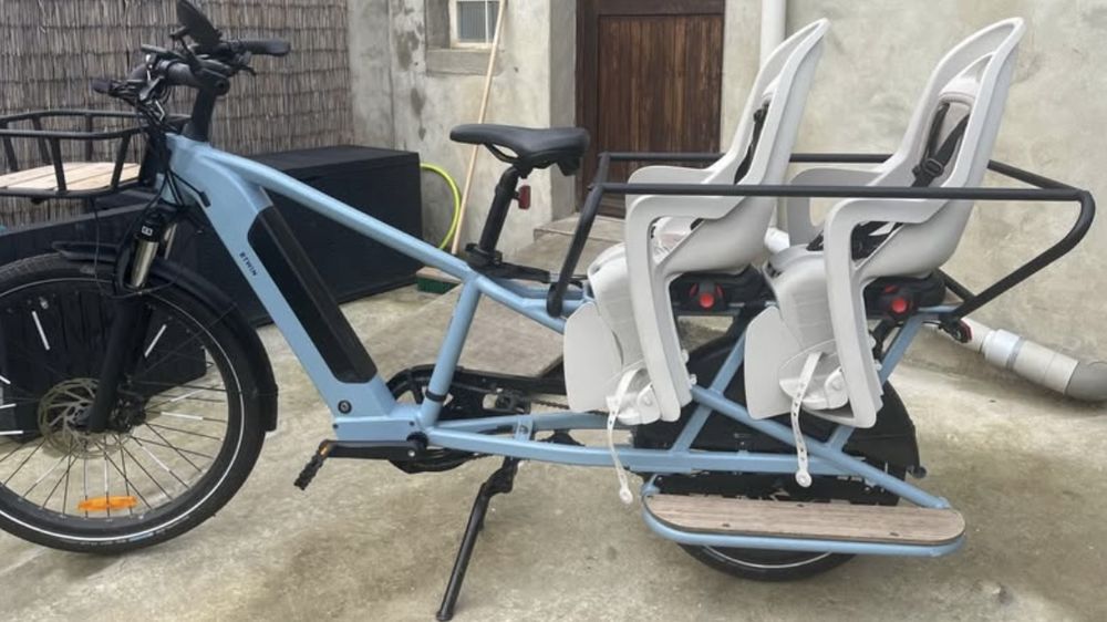 V�lo cargo �lectrique d�cathlon 2800 Saint-Omer (62)