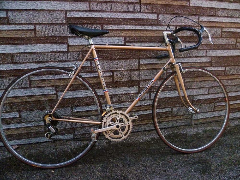 Vélo De Course Vintage Raleigh - Homme - État D'origine - Collection
