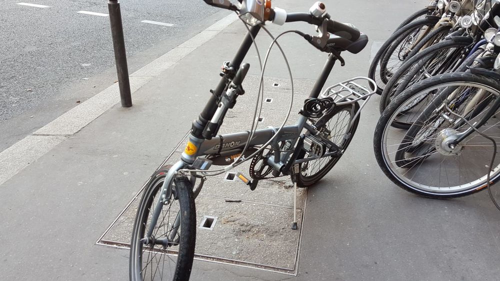 V�lo Dahon pliable 480 Paris 20 (75)