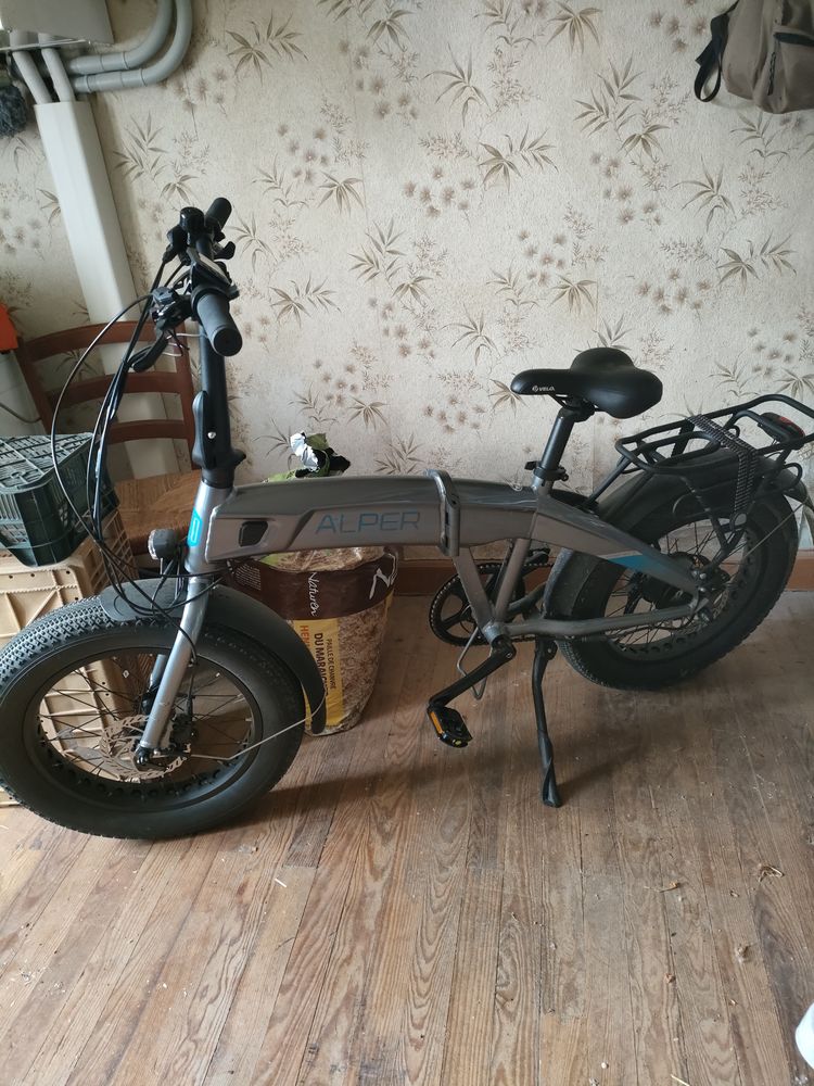 V�lo �lectrique fat bike pliant 1000 Roches (23)