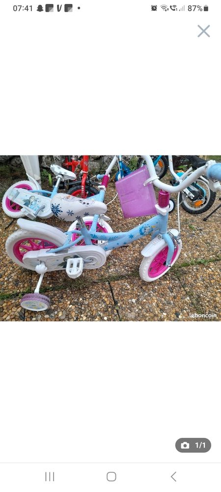 Velo enfants 65 Grasse (06)