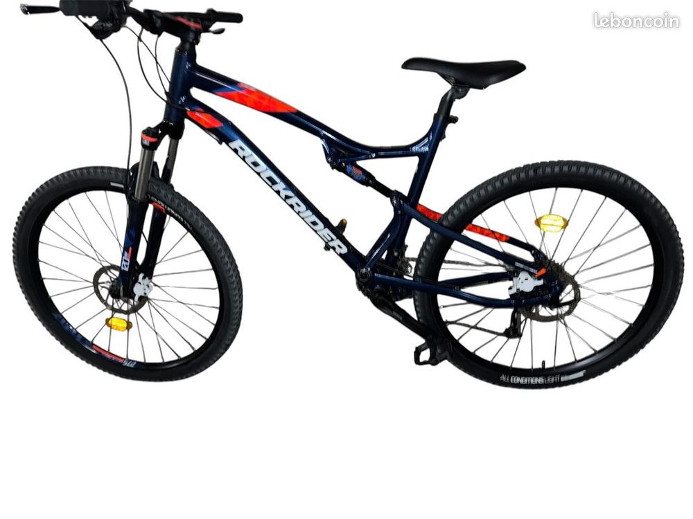 V�LO VTT TOUT SUSPENDU ST 540 S BLEU ORANGE 27,5  550 Marseille 6 (13)