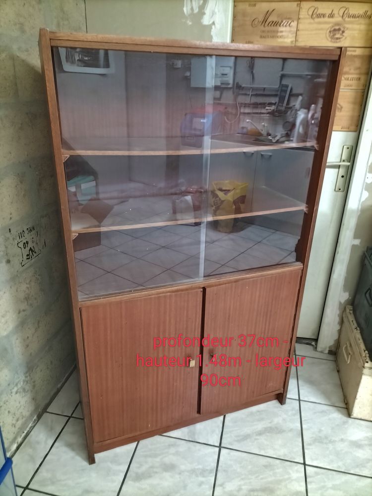 vend meuble placard - vitrine  40 Nucourt (95)