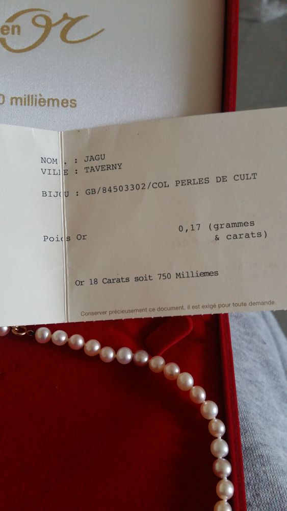 Vendre collier perles 0 Vitry-sur-Seine (94)