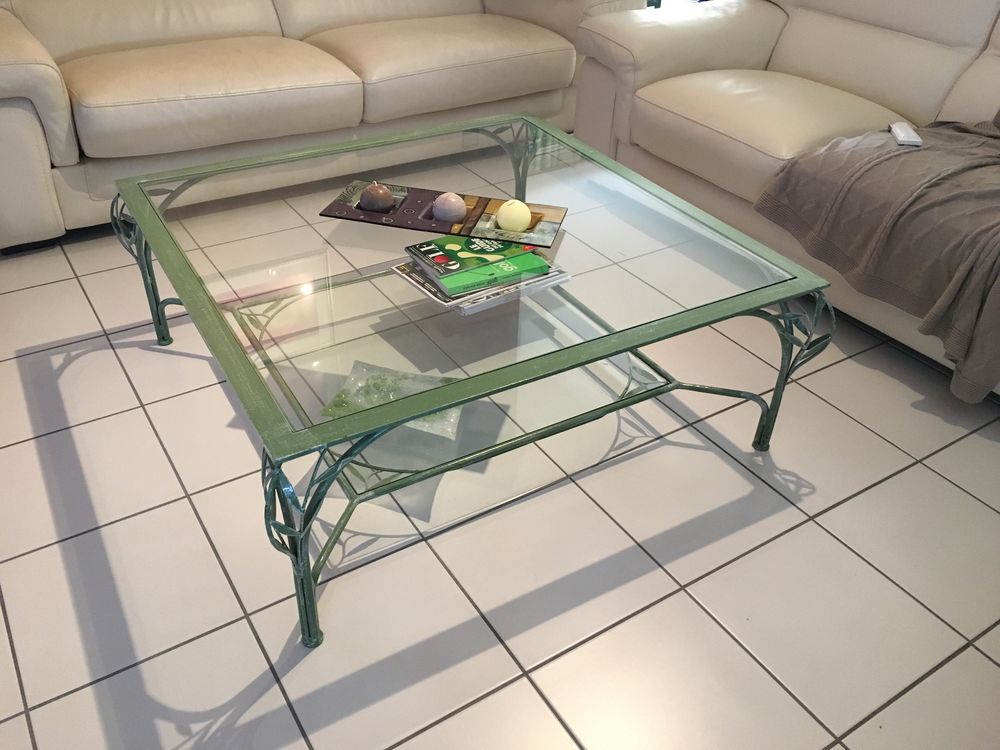 a vendre table salon et moirroir fabrication artisanale 0 Veauche (42)