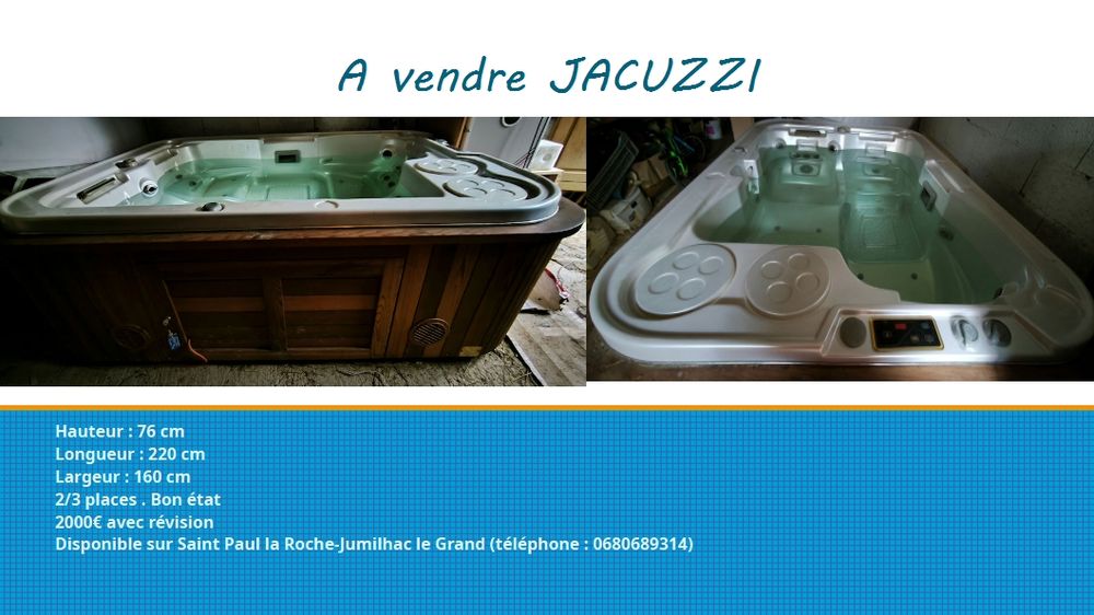 A VENDRE 2000 Saint-Paul-la-Roche (24)