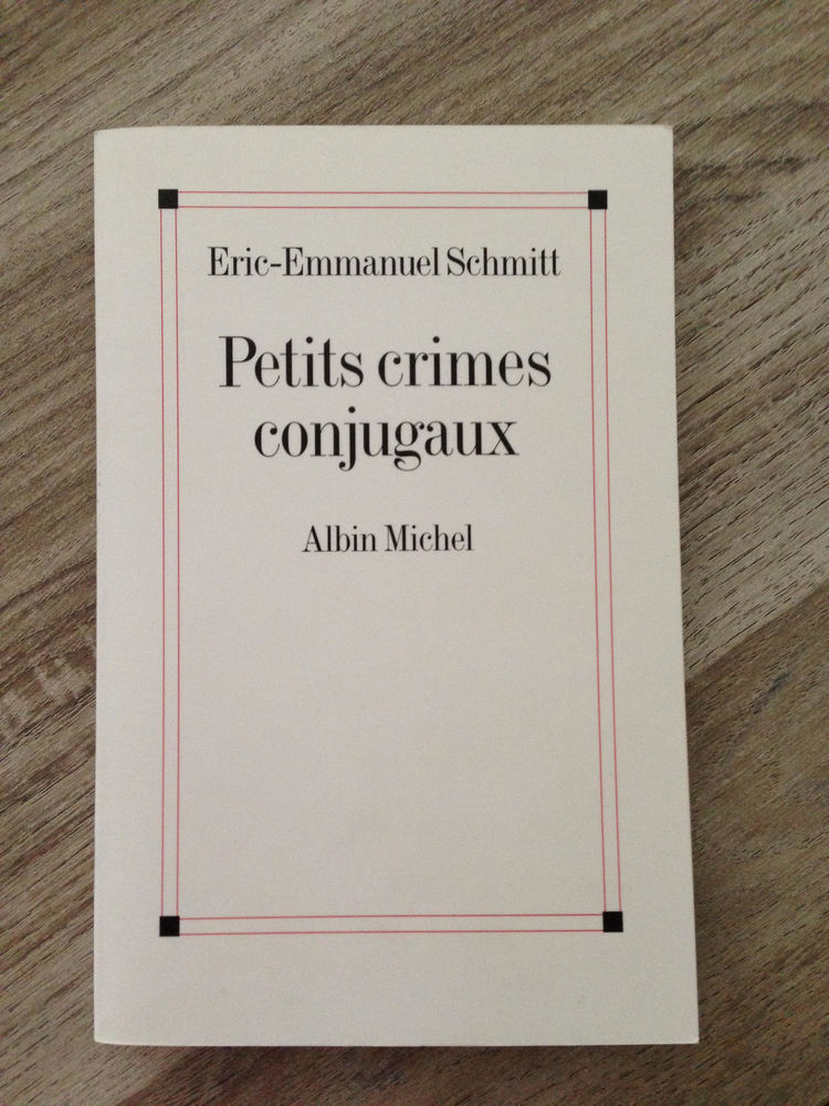 Vends Livre broch�     Petits crimes conjugaux   10 Canet-en-Roussillon (66)