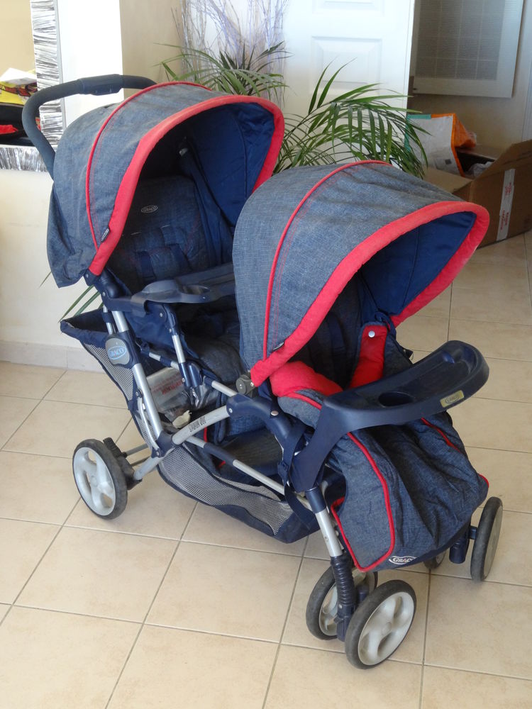 poussette double jumeaux graco