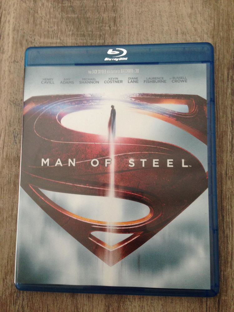 Vends Blu Ray    Man of Steel   6 Saleilles (66)