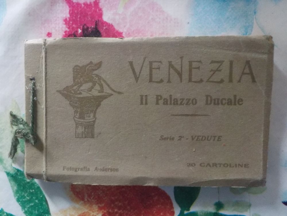 VENEZIA Il Palazzo Ducale 20 cartes postales dans un carnet 15 Bubry (56)
