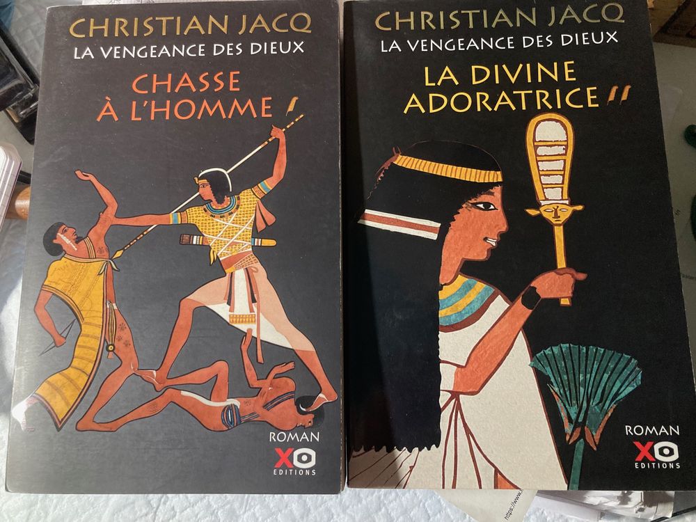 LA VENGEANCE DES DIEUX de CHRISTIAN JACQ 8 Les �glisottes-et-Chalaures (33)