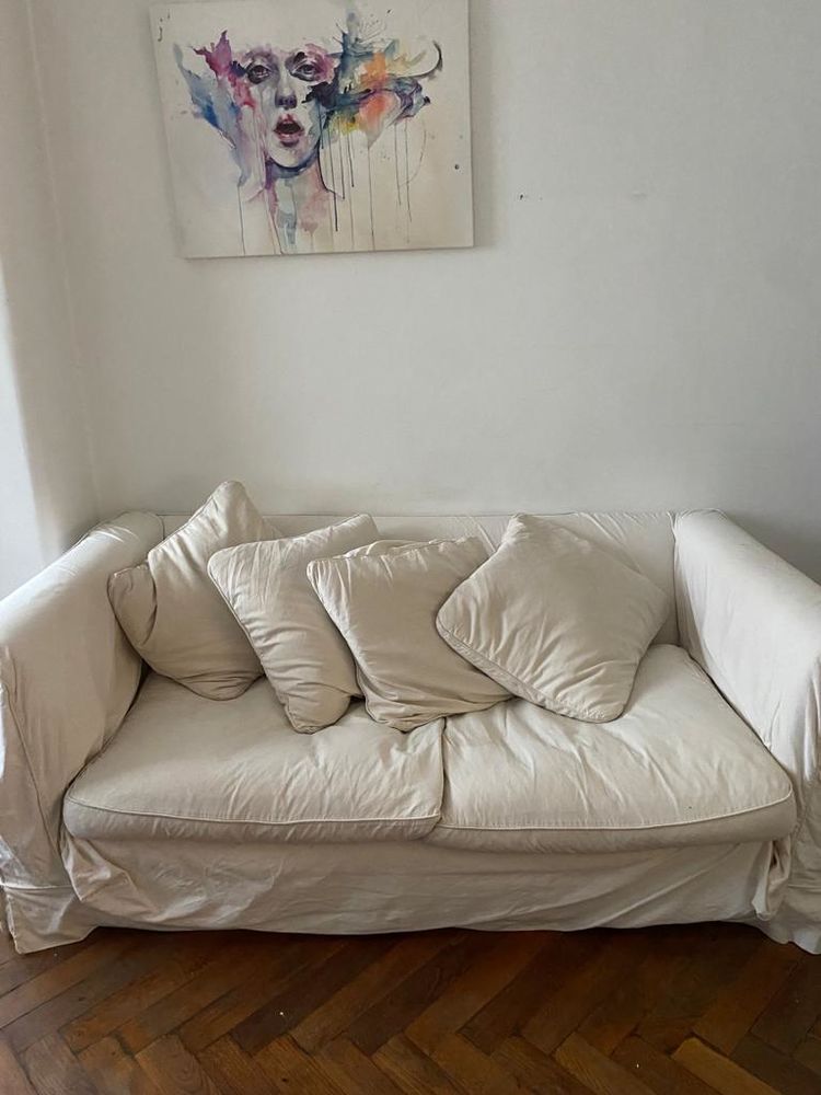 Vente canap� blanc 80 Paris 16 (75)