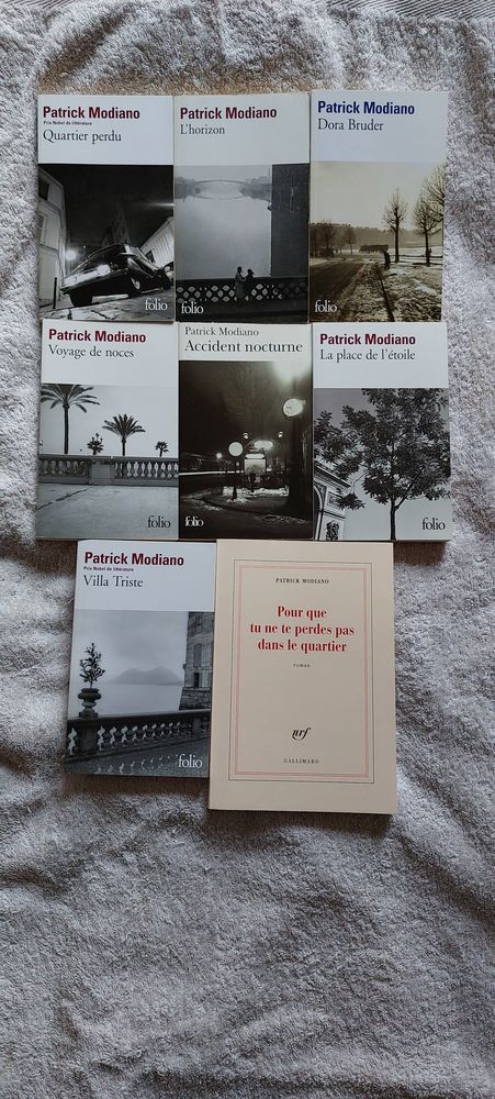 Ventes romans Patrick Modiano 18 Paris 12 (75)