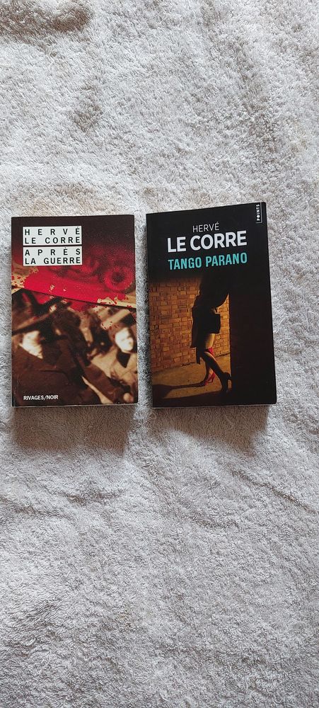 Ventes romans policiers d'Herv� Le Corre 8 Paris 12 (75)