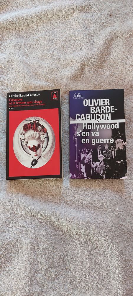 Ventes romans policiers d'Olivier Barde Cabu�on
8 Paris 12 (75)