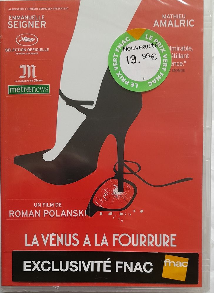 La Venus en fourrure - DVD - Neuf sous film 10 Cherbourg-en-Cotentin (50)