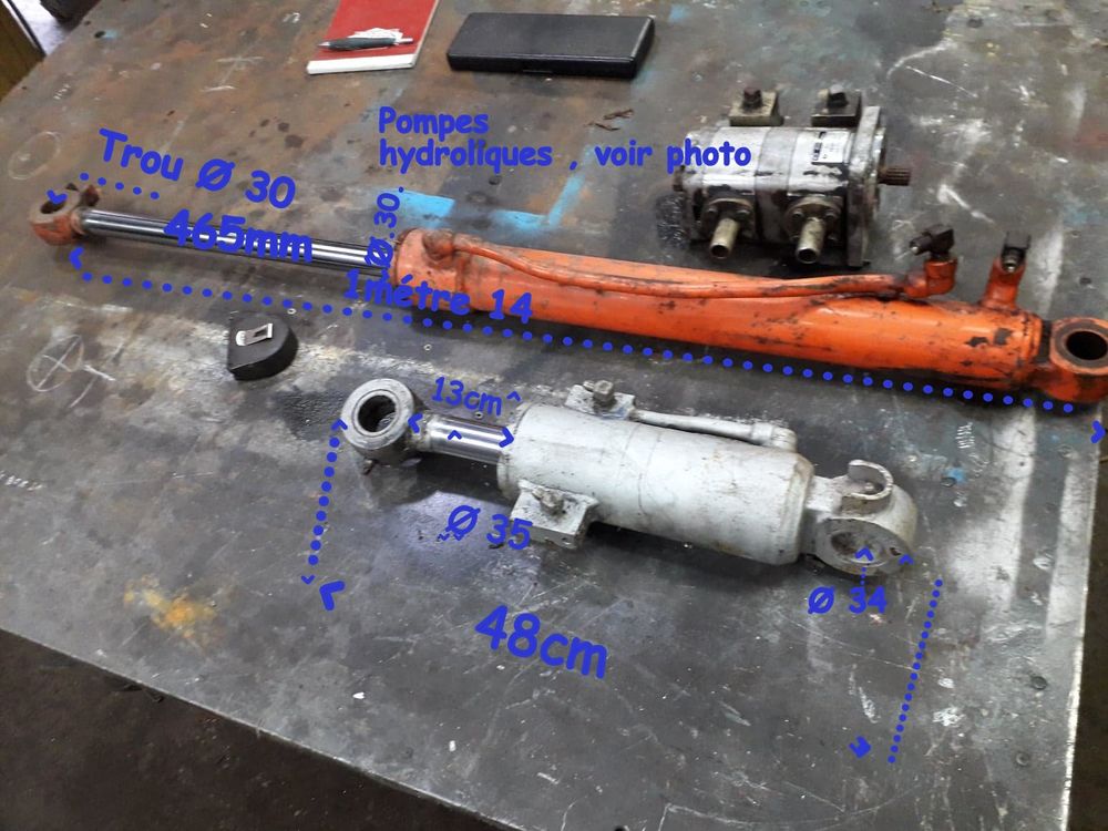 V�rin hydraulique 350 Hon-Hergies (59)