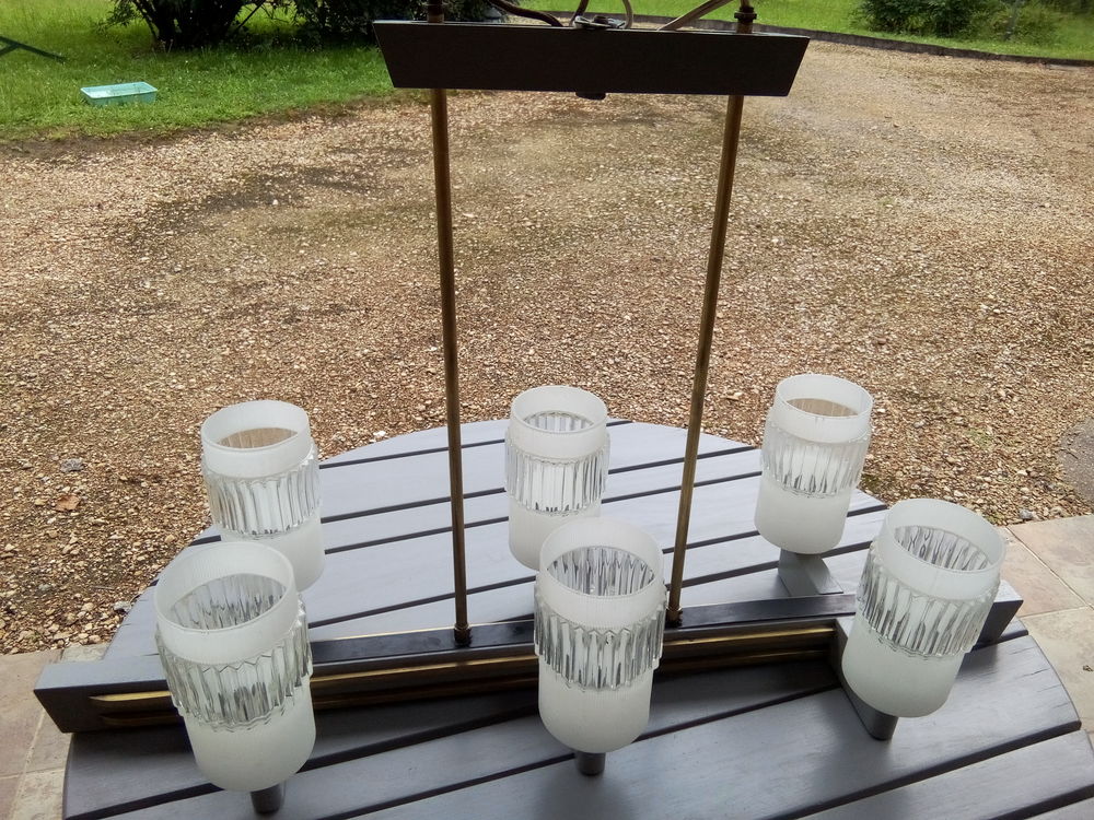 V�ritable lustre 6 branches des ann�es 50 35 Chalon-sur-Sa�ne (71)