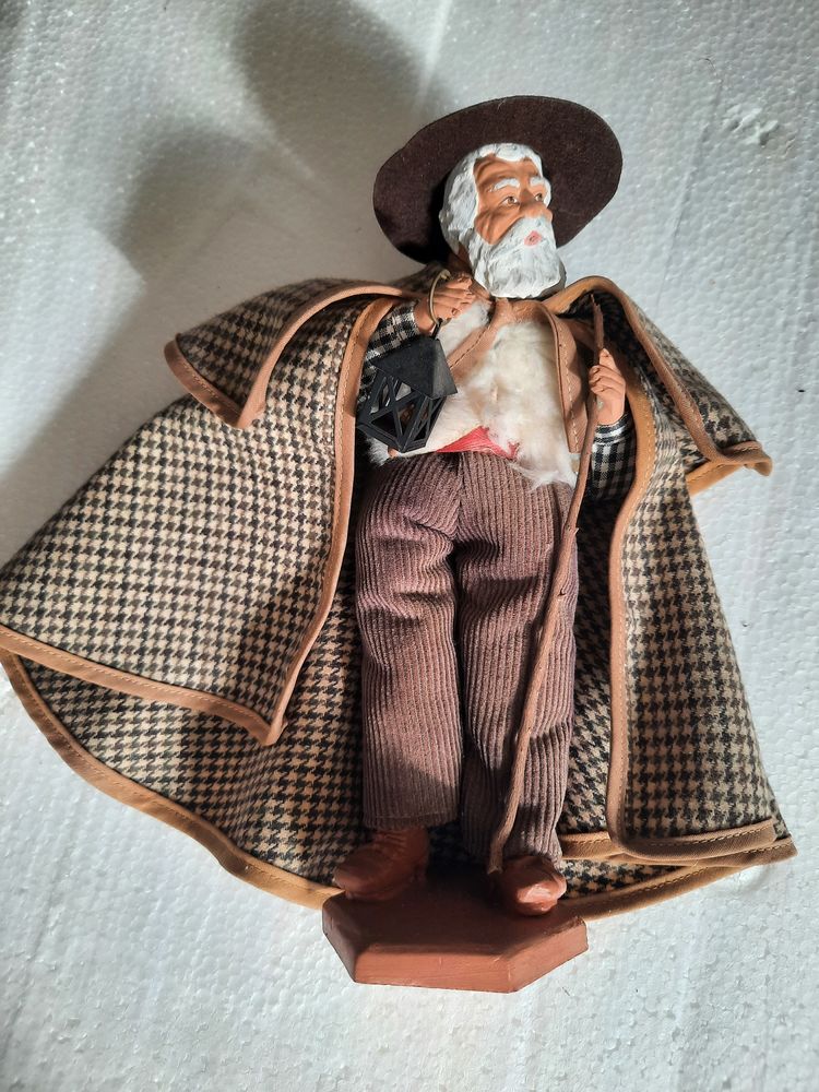 V�ritable santon en argile 15 Gunsbach (68)