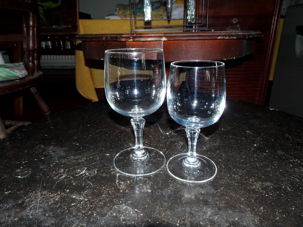 Verre eau vin  AMBASSADE  (l'unit�) cristal tremp� haute r�s 3 Monflanquin (47)