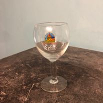 Verre � Bi�re Leffe avec Logo 5 Onzain (41)