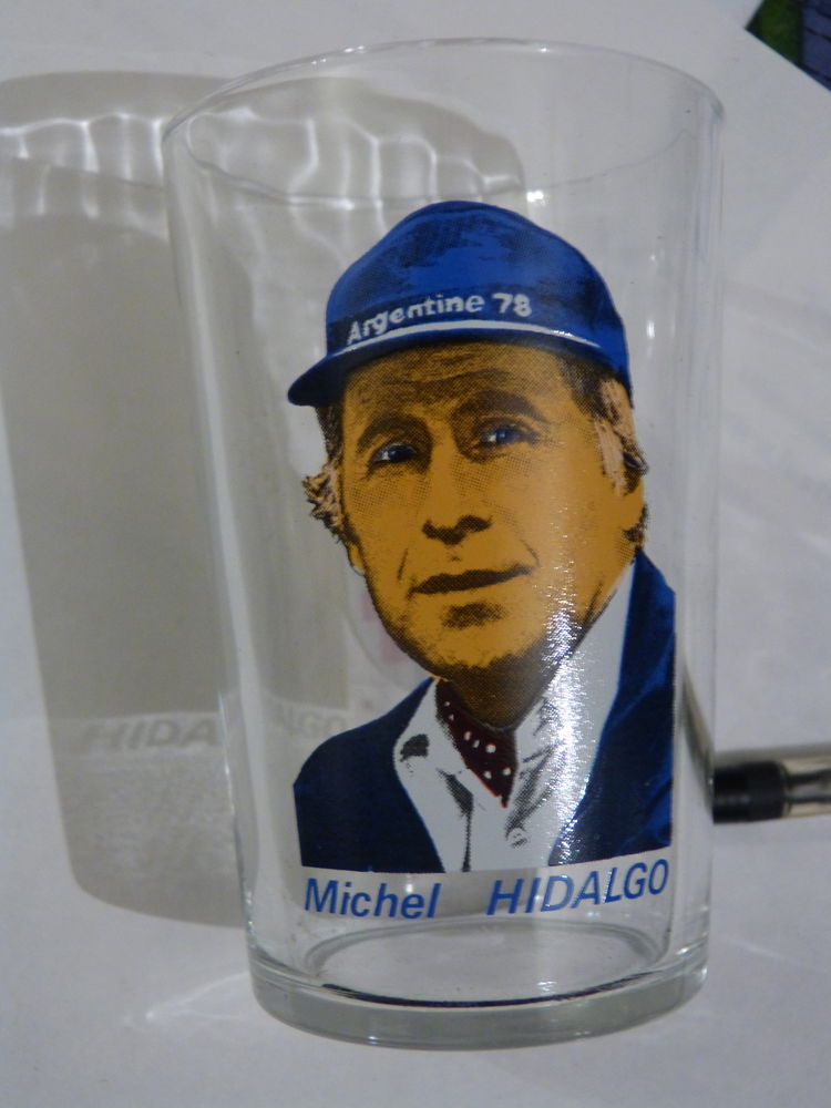 verre football  MICHEL HIDALGO 1978 5 Brest (29)