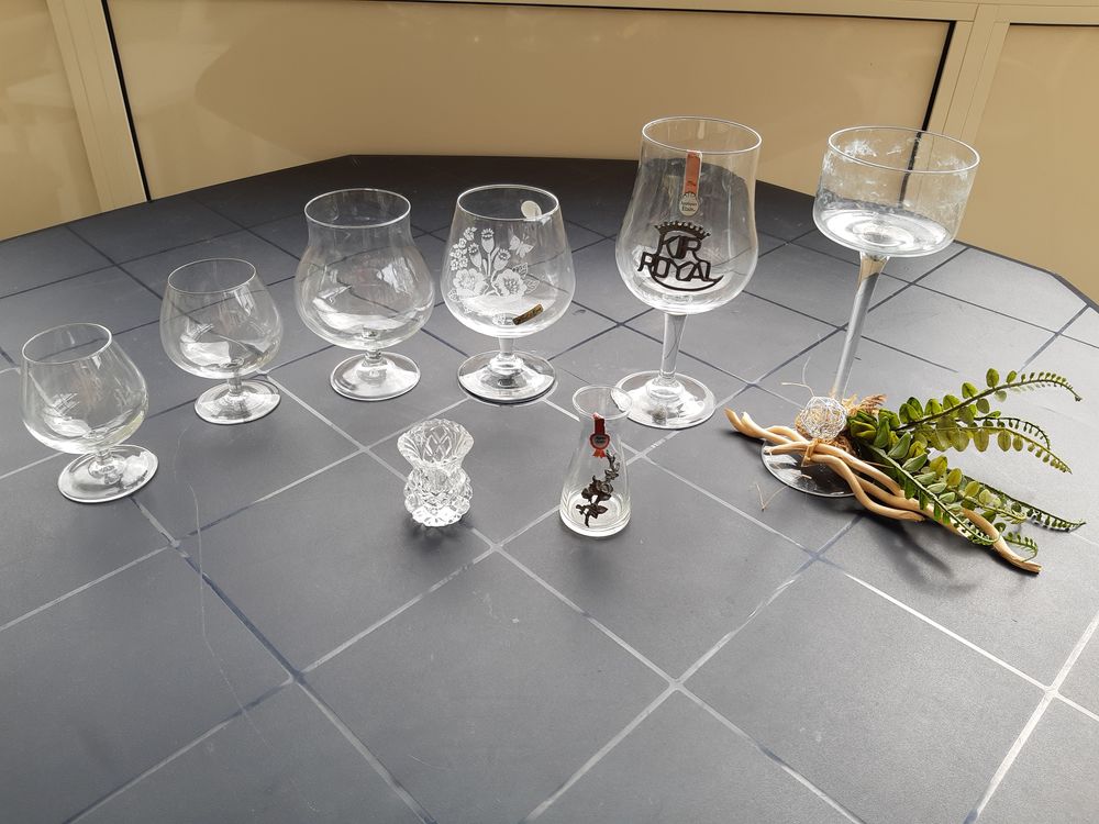 Verre Kir Royal + Grav� + divers... 5 Le Vernois (39)