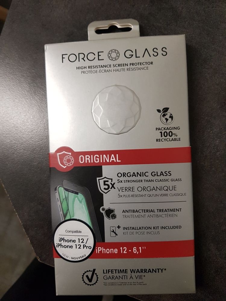 verre trempé force glass pour iphone 10 Mulhouse (68)